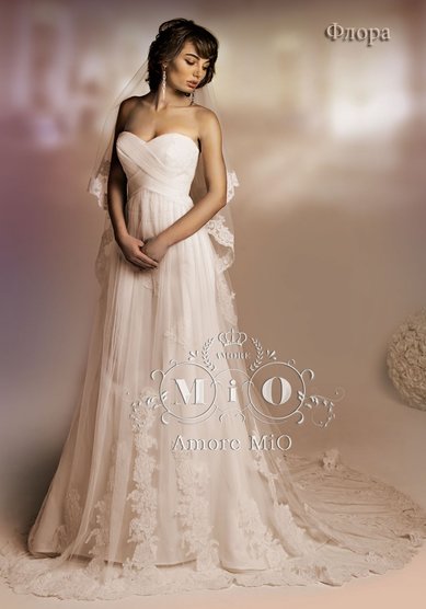 Свадебное платье Флора-B51841 - Свадебный салон BELANGE/Беланж