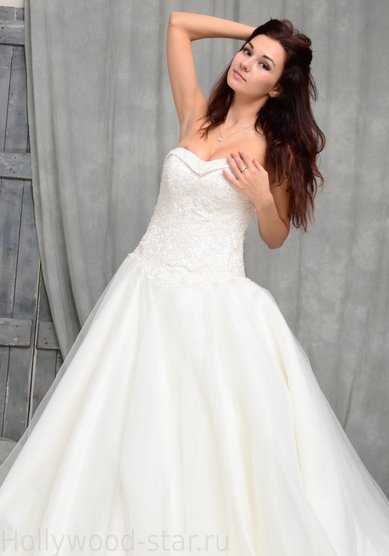 Свадебное платье 308n-H52366 - Свадебный салон Hollywood-star