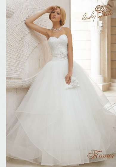 Свадебное платье Топаз-B52428 - Свадебный салон BELANGE/Беланж