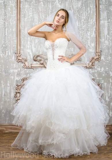 Свадебное платье 761n-H52440 - Свадебный салон Hollywood-star