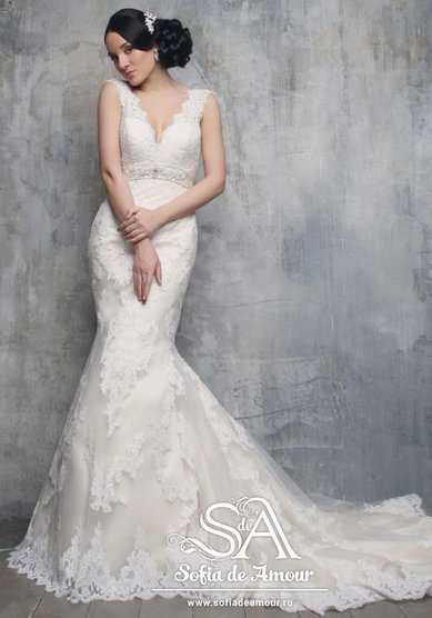 Свадебное платье Nimfa-C53880 - Свадебный салон Celebrity