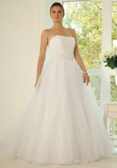 Свадебное платье Татьянка (расшитая со шлейфом)-В54326 - Свадебный салон Венера