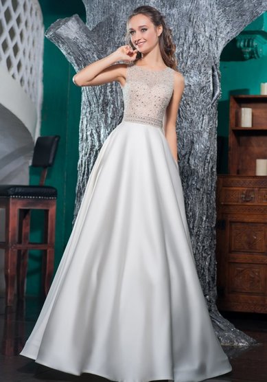 Свадебное платье Маргарита-A54348 - Салон свадебных и вечерних платьев Anna Dress