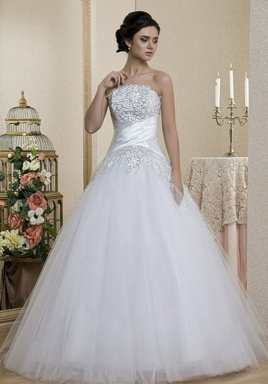 Свадебное платье Снежанна-Y55657 - Салон свадебной и вечерней моды Your Love Story