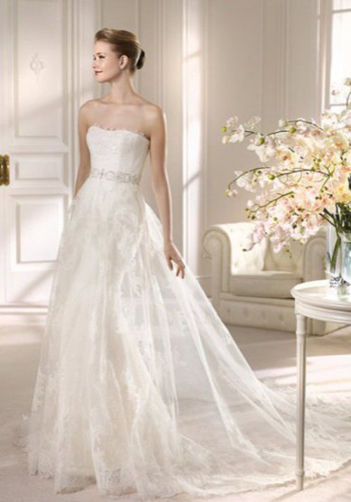 Свадебное платье Оливия-B56415 - Мир свадебной моды Bellissimo