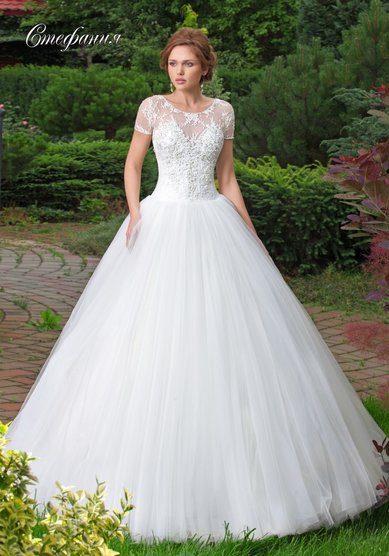 Свадебное платье Стефания-B57329 - Свадебный салон BELANGE/Беланж