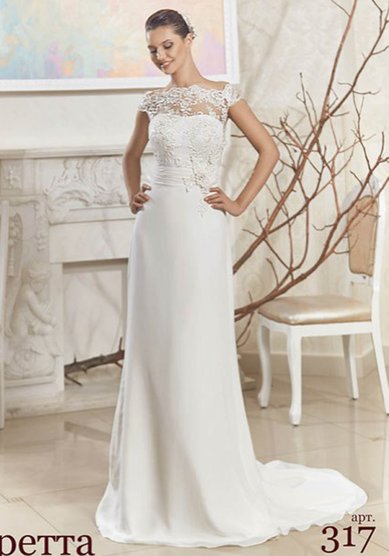 Свадебное платье 317 Гретта-B57430 - Свадебный салон Bondi blue