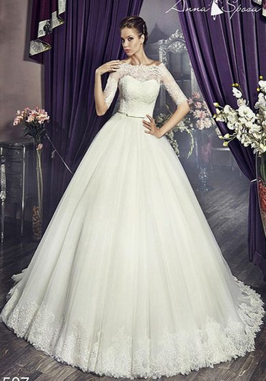 Свадебное платье 1507 Бьянка-B57435 - Свадебный салон Bondi blue