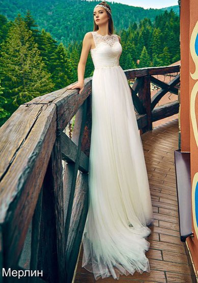 Свадебное платье 425 Мерлин-B57645 - Свадебный салон Bondi blue