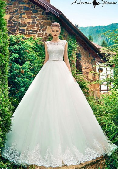 Свадебное платье 439 Мишель-B57647 - Свадебный салон Bondi blue