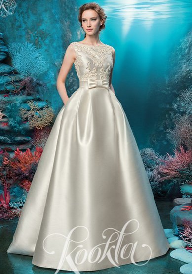 Свадебное платье Маринэ без вышивки жемчугом-О57675 - Студия - Ателье Очарование