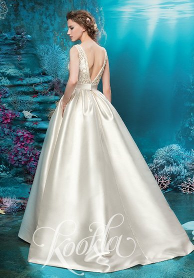 Свадебное платье Маринэ без вышивки жемчугом-О57675 - Студия - Ателье Очарование