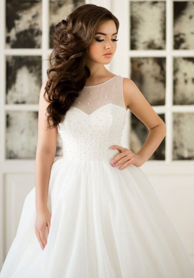 Свадебное платье Перлитта-А57721 - Свадебный салон Аврора /Aurora