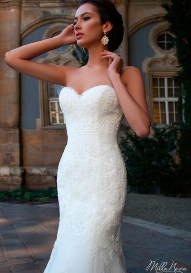 Свадебное платье Melania-А57726 - Свадебный салон Аврора /Aurora