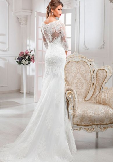 Свадебное платье Malta-А57727 - Свадебный салон Аврора /Aurora