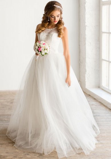 Свадебное платье Тереза-А57734 - Свадебный салон Аврора /Aurora