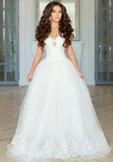 Свадебное платье Камилла-А57777 - Свадебный салон Аврора /Aurora