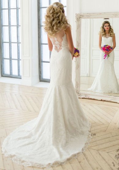 Свадебное платье Романс-А57783 - Свадебный салон Аврора /Aurora