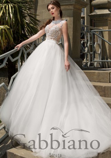 Свадебное платье Бирута-М57850 - Свадебный салон МИЛЕНА