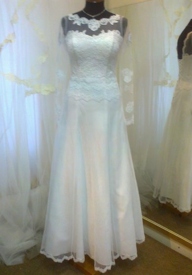 Свадебное платье Жанна (белое)-В57917 - Свадебный салон Венера