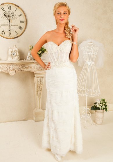 Свадебное платье Джемма-M57955 - Салон Вечернего и Свадебного платья MADONNA