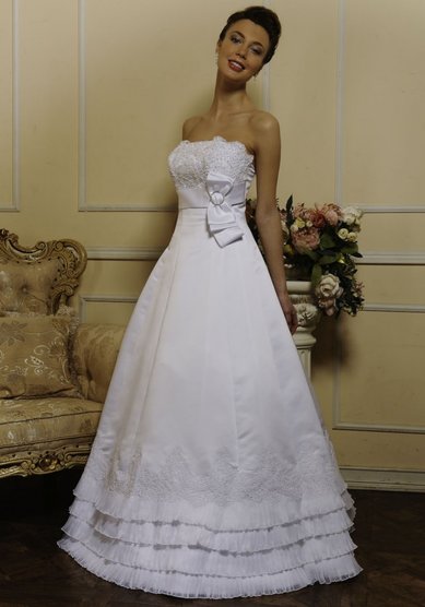 Свадебное платье Людмила-M57962 - Салон Вечернего и Свадебного платья MADONNA