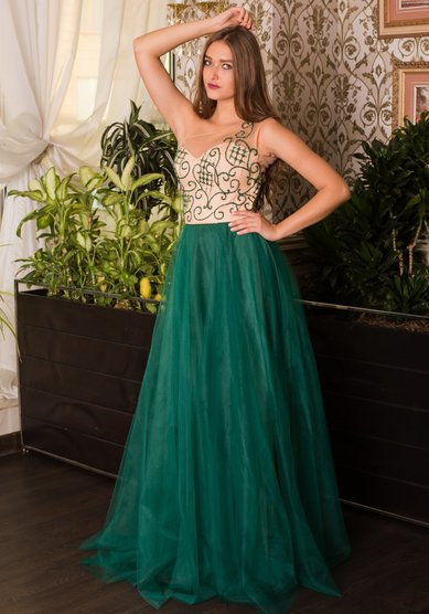 Вечернее платье Кларет-M57979 - Салон Вечернего и Свадебного платья MADONNA