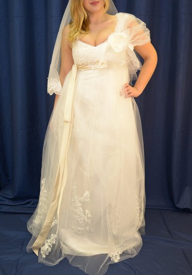 Свадебное платье Лара-М58343 - Свадебный салон Мендельсон