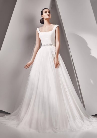 Свадебное платье 1298 Amaia-B58354 - Свадебный салон Bondi blue