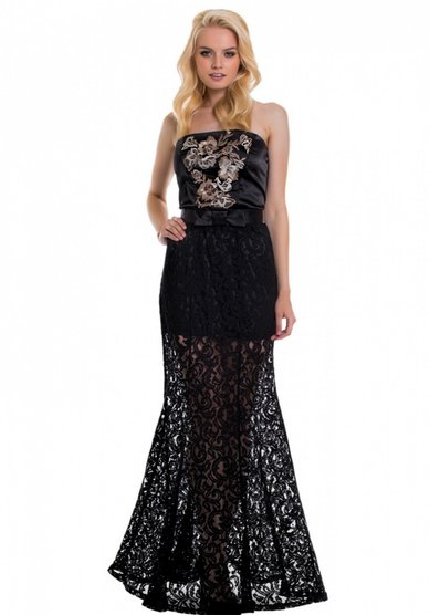 Вечернее платье Кружево-М58388 - Свадебный салон Мендельсон