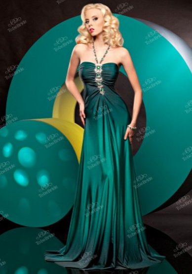 Вечернее платье Изумруд-М58413 - Свадебный салон Мендельсон