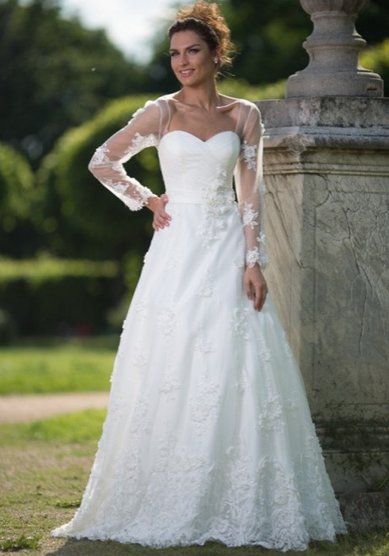 Свадебное платье Грейс-М58487 - Свадебный салон Мендельсон