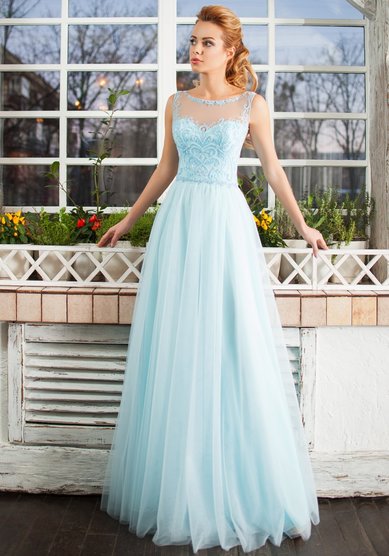 Вечернее платье Адель-A58536 - Салон свадебных и вечерних платьев Anna Dress