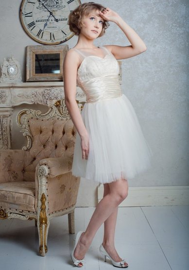 Свадебное платье Люсиль-М58636 - Свадебный салон Мендельсон