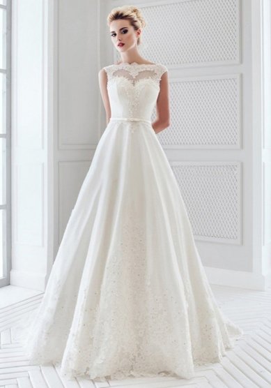 Свадебное платье 901-Б58762 - Свадебный салон Богема