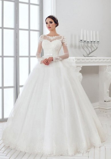 Свадебное платье 934-Б58763 - Свадебный салон Богема