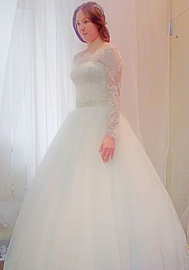 Свадебное платье Голландия (с болеро)-В58880 - Свадебный салон Венера