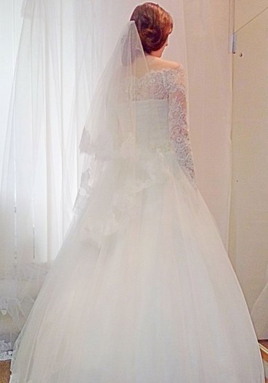 Свадебное платье Голландия (с болеро)-В58881 - Свадебный салон Венера