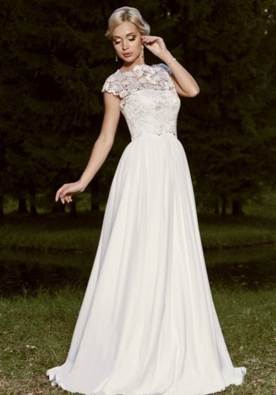 Свадебное платье Лусия (Lucia)-М59059 - Свадебный салон Мендельсон