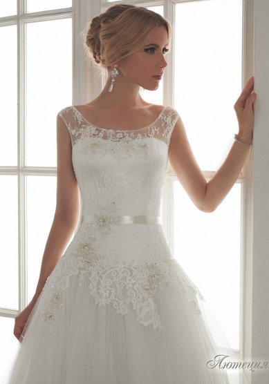 Свадебное платье Лютеция-М59061 - Свадебный салон Мендельсон