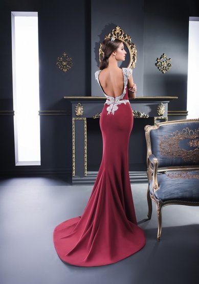 Вечернее платье V20-Б59065 - Свадебный салон Белый Авантаж