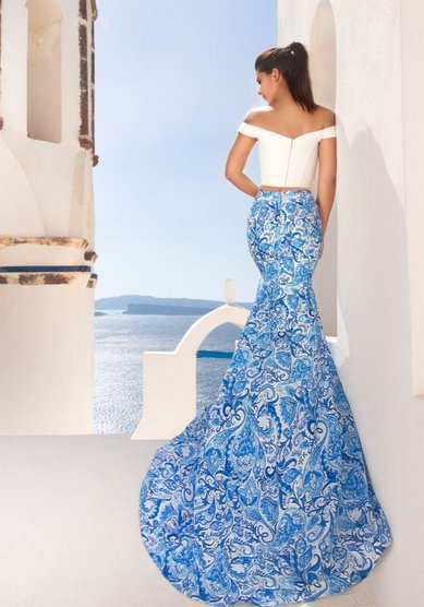 Вечернее платье 01 C17302-Б59138 - Свадебный салон Белый Авантаж