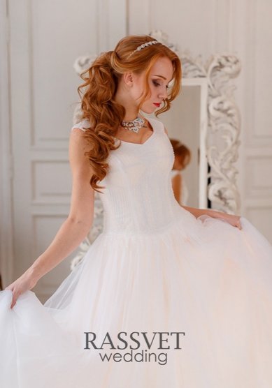 Свадебное платье Беатрис-R59318 - Свадебный салон RASSVET