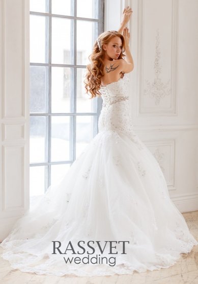 Свадебное платье Паола-R59328 - Свадебный салон RASSVET