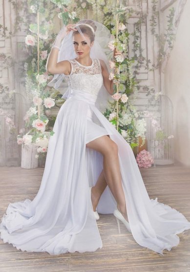 Свадебное платье 0210-М59559 - Свадебный салон МИЛЕНА