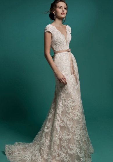 Свадебное платье Линетта-М59742 - Свадебный салон МИЛЕНА