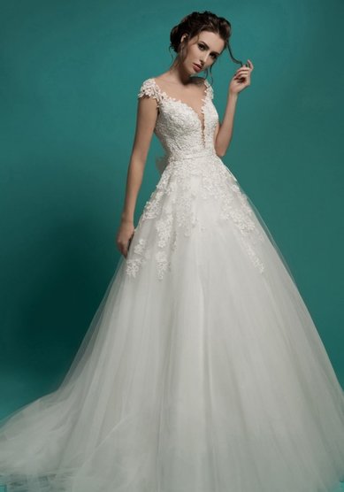 Свадебное платье Лилу-М59743 - Свадебный салон МИЛЕНА