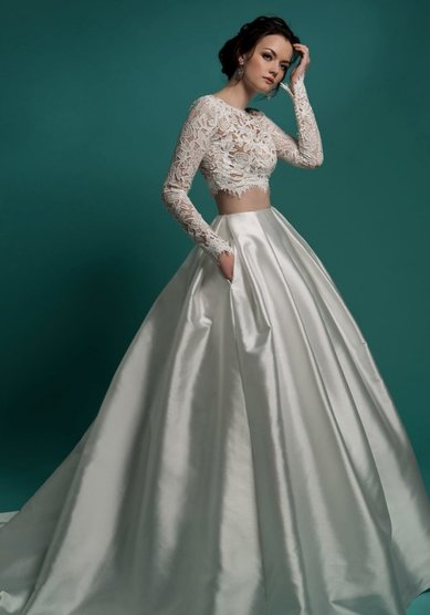 Свадебное платье Лиони-М59744 - Свадебный салон МИЛЕНА