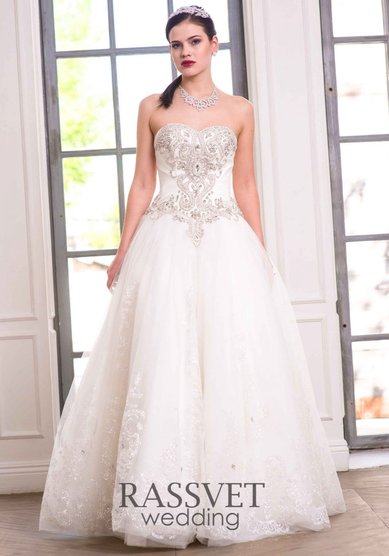 Свадебное платье Александрина-R59891 - Свадебный салон RASSVET