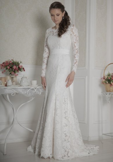 Свадебное платье Флер (винтаж)-В59913 - Свадебный салон Венера